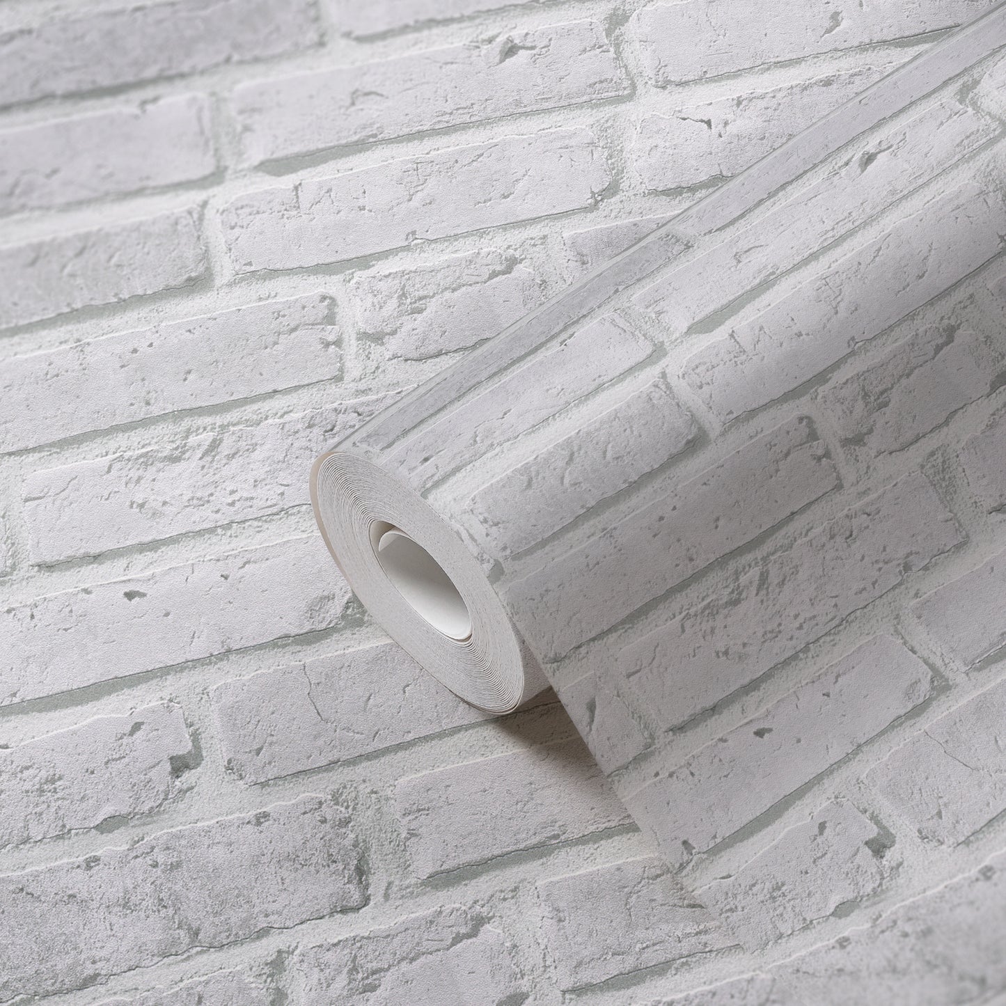 GALERIE WALLCOVERINGS The Bricks And More    Silver - Grey   - BB51104
