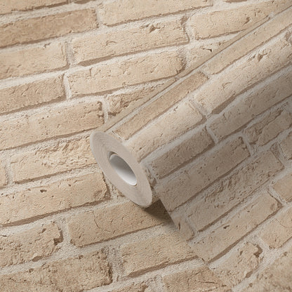 GALERIE WALLCOVERINGS The Bricks And More    Beige   - BB51106
