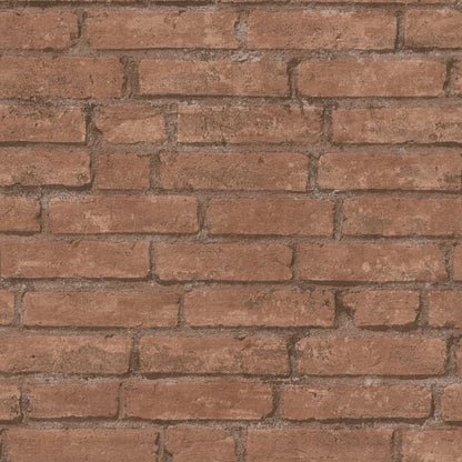 GALERIE WALLCOVERINGS The Bricks And More    Red   - BB51107
