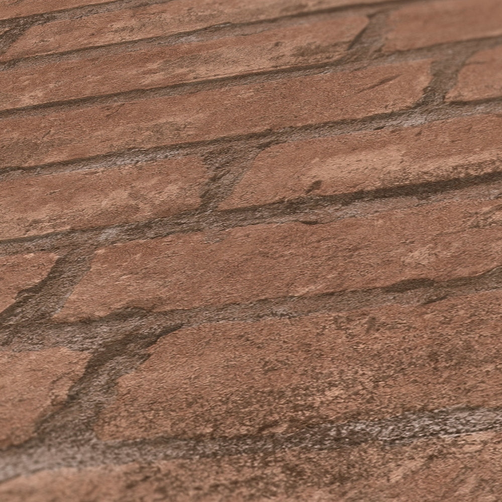 GALERIE WALLCOVERINGS The Bricks And More    Red   - BB51107
