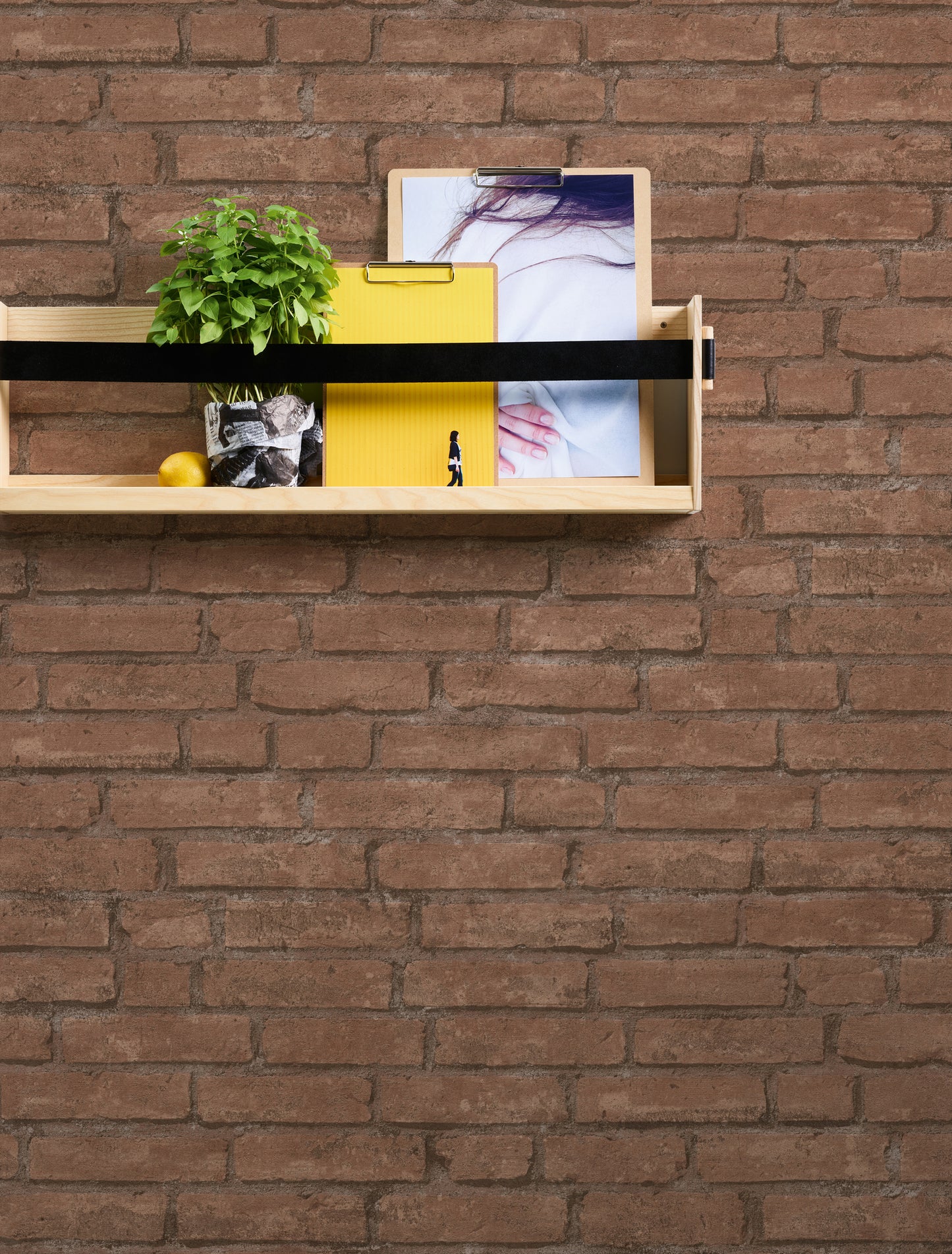 GALERIE WALLCOVERINGS The Bricks And More    Red   - BB51107