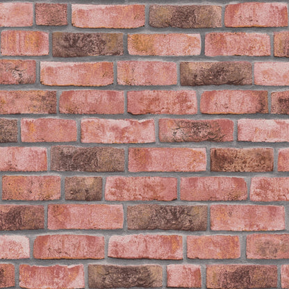 GALERIE WALLCOVERINGS The Bricks And More    Red   - BB51108