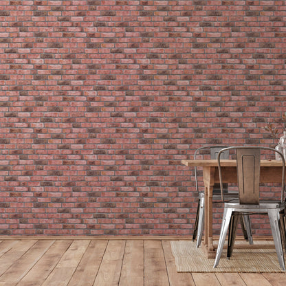 GALERIE WALLCOVERINGS The Bricks And More    Red   - BB51108