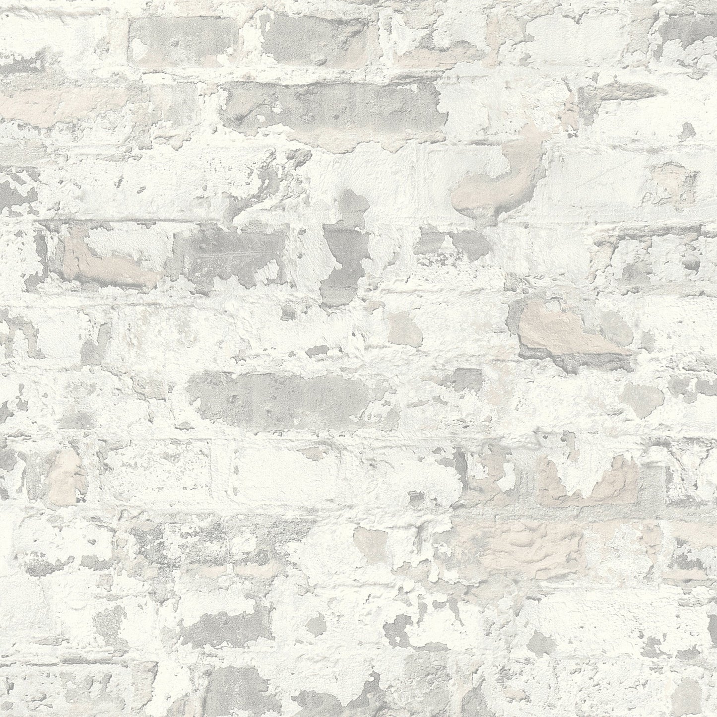 GALERIE WALLCOVERINGS The Bricks And More    Silver - Grey   - BB51119