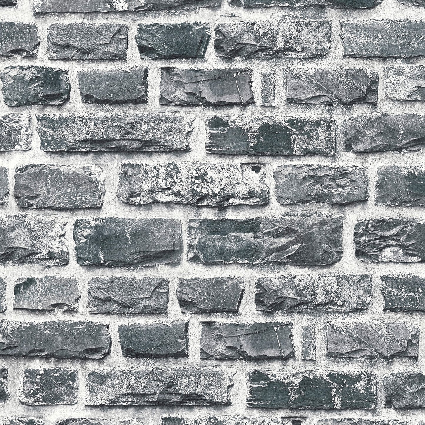 GALERIE WALLCOVERINGS The Bricks And More    Silver - Grey   - BB51123
