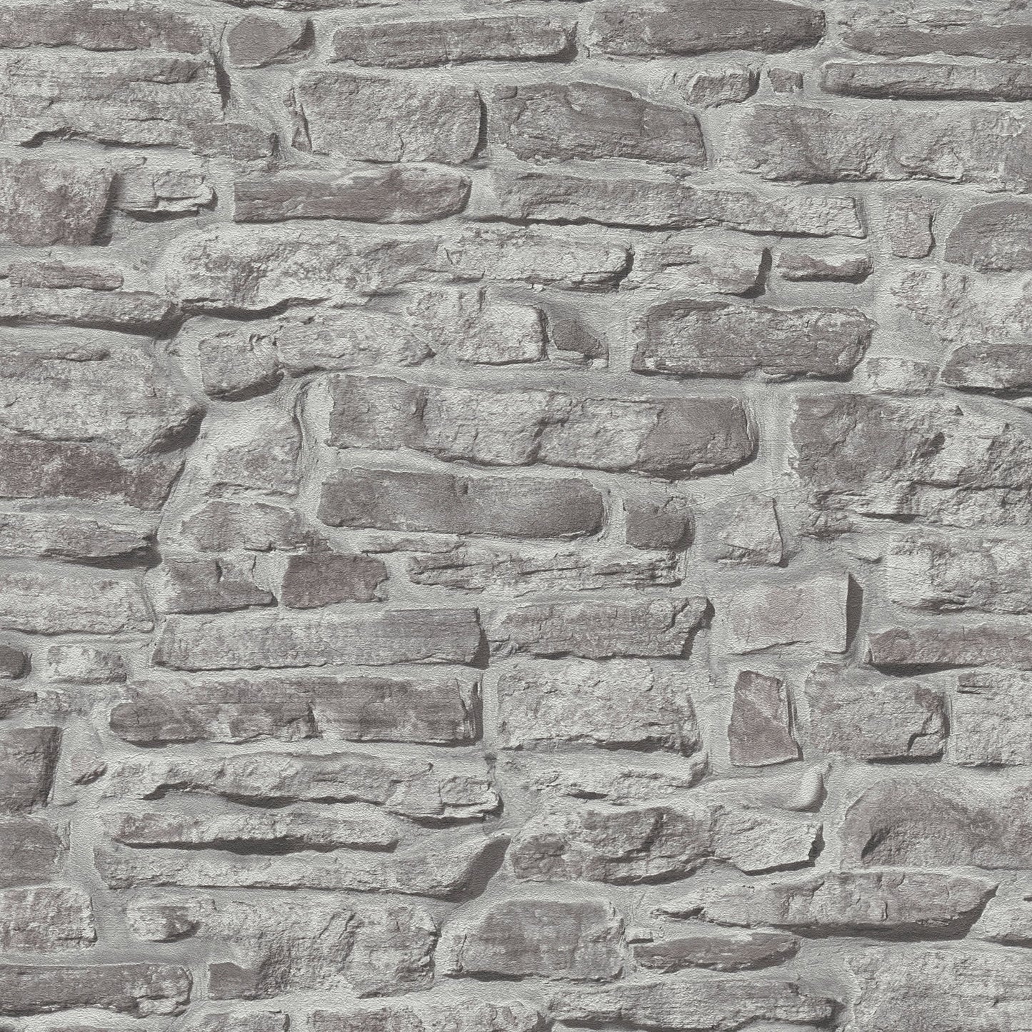 GALERIE WALLCOVERINGS The Bricks And More    Silver - Grey   - BB51125