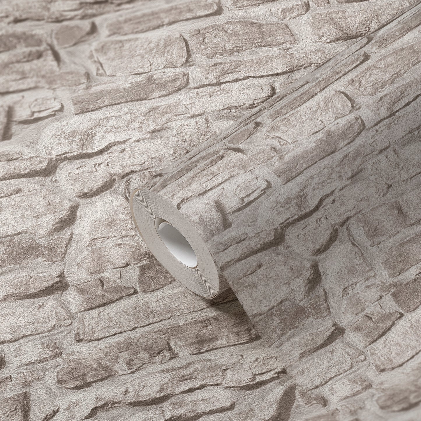 GALERIE WALLCOVERINGS The Bricks And More    Silver - Grey   - BB51126