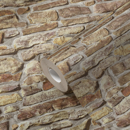 GALERIE WALLCOVERINGS The Bricks And More    Beige   - BB51127