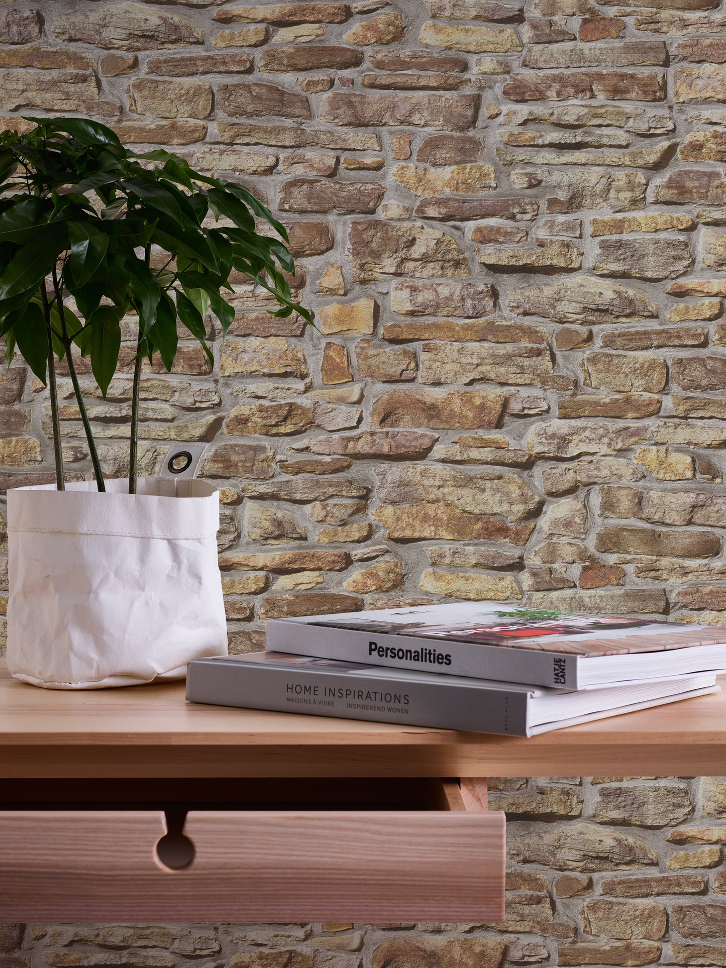GALERIE WALLCOVERINGS The Bricks And More    Beige   - BB51127