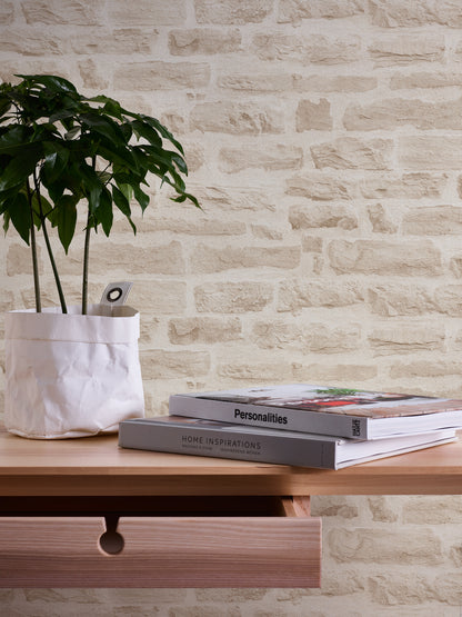 GALERIE WALLCOVERINGS The Bricks And More    Beige   - BB51129
