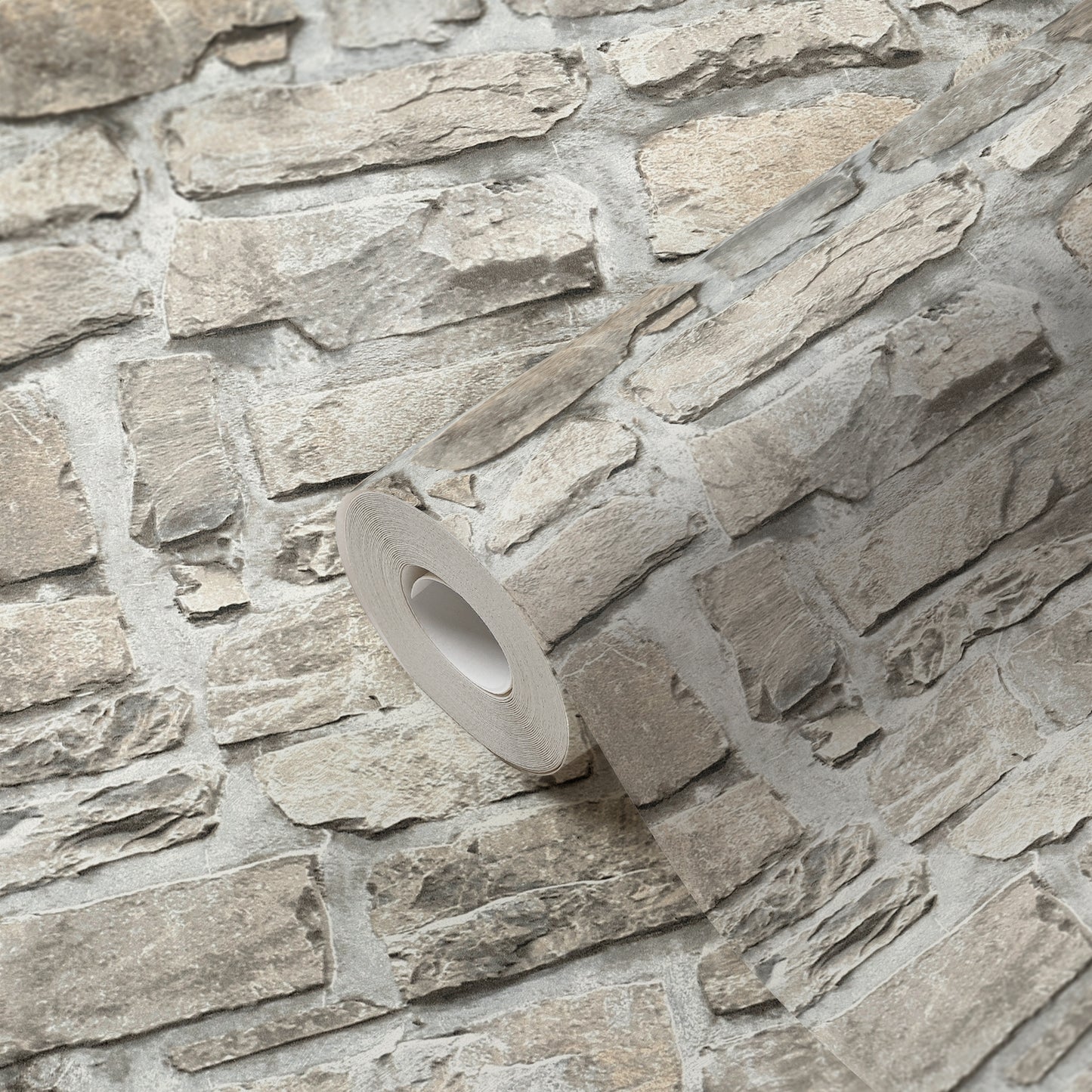 GALERIE WALLCOVERINGS The Bricks And More    Silver - Grey   - BB51130