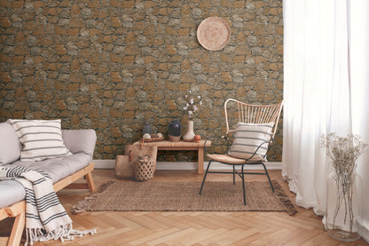 GALERIE WALLCOVERINGS The Bricks And More    Bronze - Brown   - BB51138