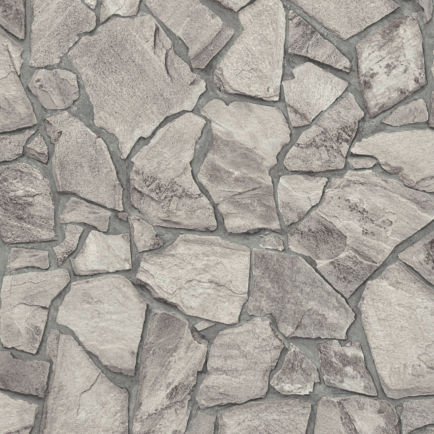 GALERIE WALLCOVERINGS The Bricks And More    Silver - Grey   - BB51140