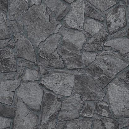 GALERIE WALLCOVERINGS The Bricks And More    Silver - Grey   - BB51141