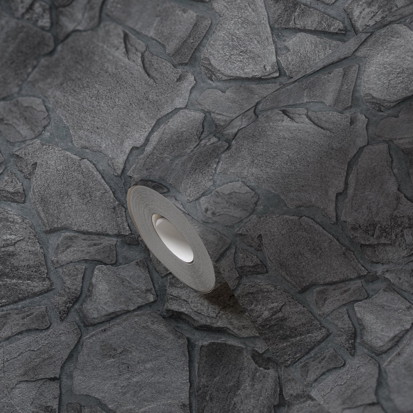 GALERIE WALLCOVERINGS The Bricks And More    Silver - Grey   - BB51141