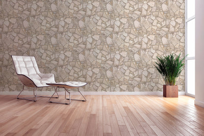 GALERIE WALLCOVERINGS The Bricks And More    Beige   - BB51143