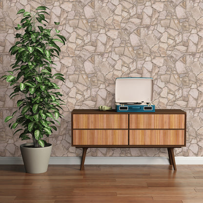 GALERIE WALLCOVERINGS The Bricks And More    Beige   - BB51143