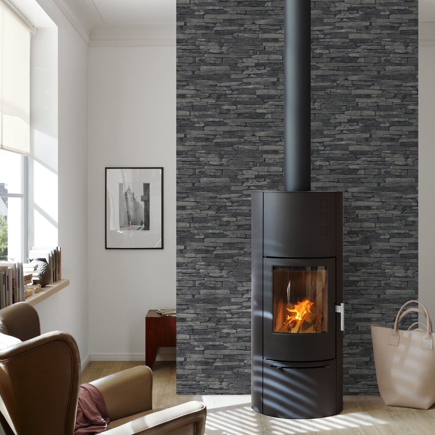 GALERIE WALLCOVERINGS The Bricks And More    Silver - Grey   - BB51146