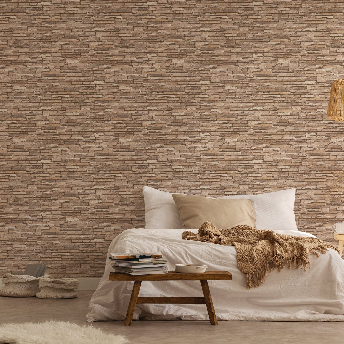 GALERIE WALLCOVERINGS The Bricks And More    Beige   - BB51147