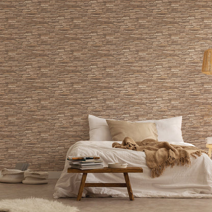 GALERIE WALLCOVERINGS The Bricks And More    Beige   - BB51147