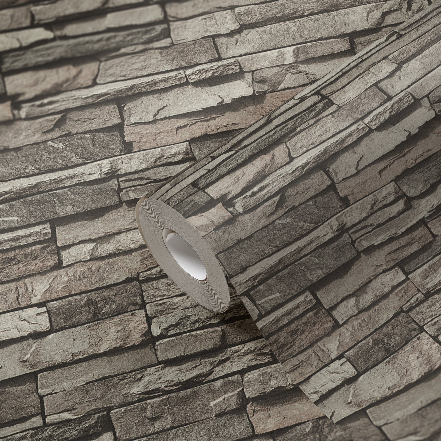 GALERIE WALLCOVERINGS The Bricks And More    Silver - Grey   - BB51148