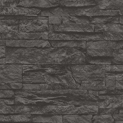 GALERIE WALLCOVERINGS The Bricks And More    Silver - Grey   - BB51153