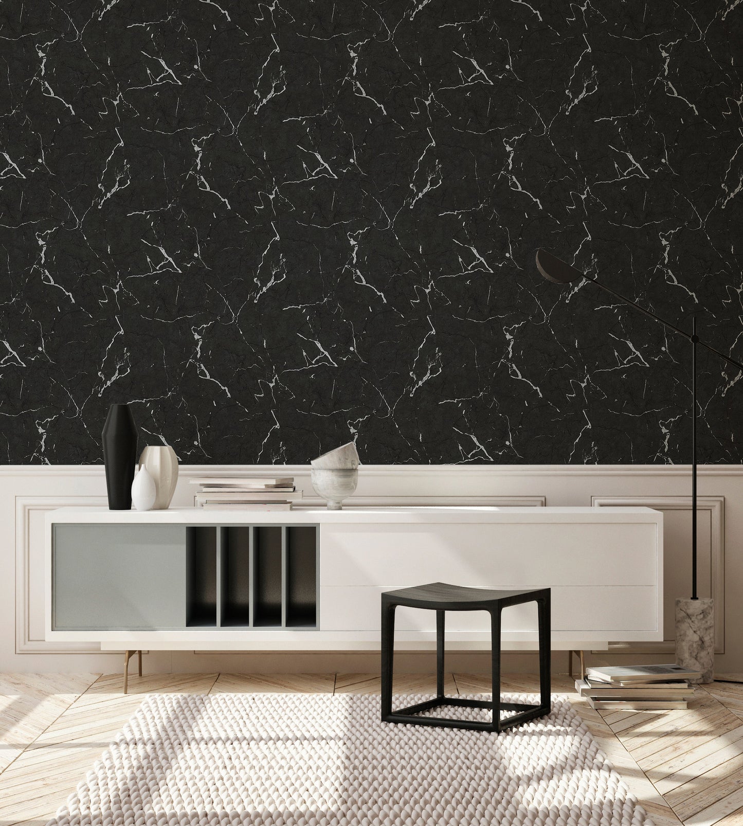 GALERIE WALLCOVERINGS The Bricks And More    Black   - BB51157