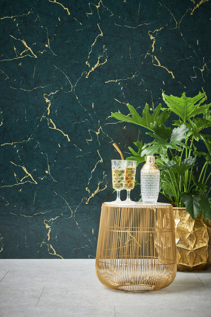 GALERIE WALLCOVERINGS The Bricks And More    Green   - BB51158