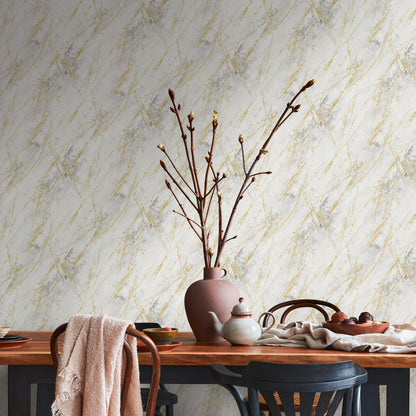 GALERIE WALLCOVERINGS The Bricks And More    Silver - Grey   - BB51160