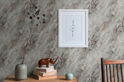 GALERIE WALLCOVERINGS The Bricks And More    Silver - Grey   - BB51161