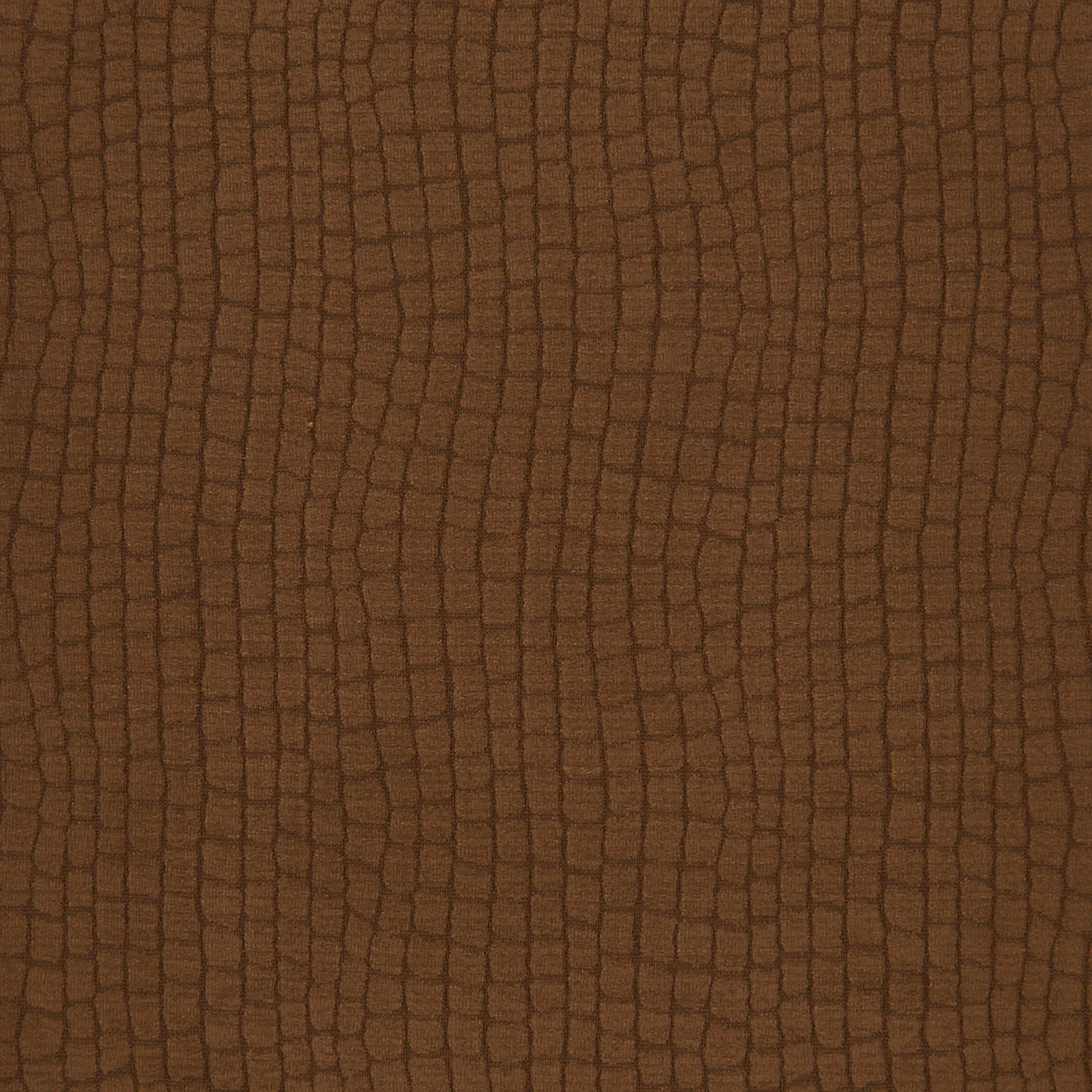Plain brown jacquard fabric texture.