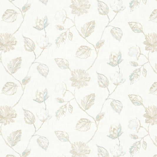 STOUT TEXTILES  MULTIPURPOSE,EMBROIDERIES TRADITIONAL, FLORAL BIRCH   - BEHO-1