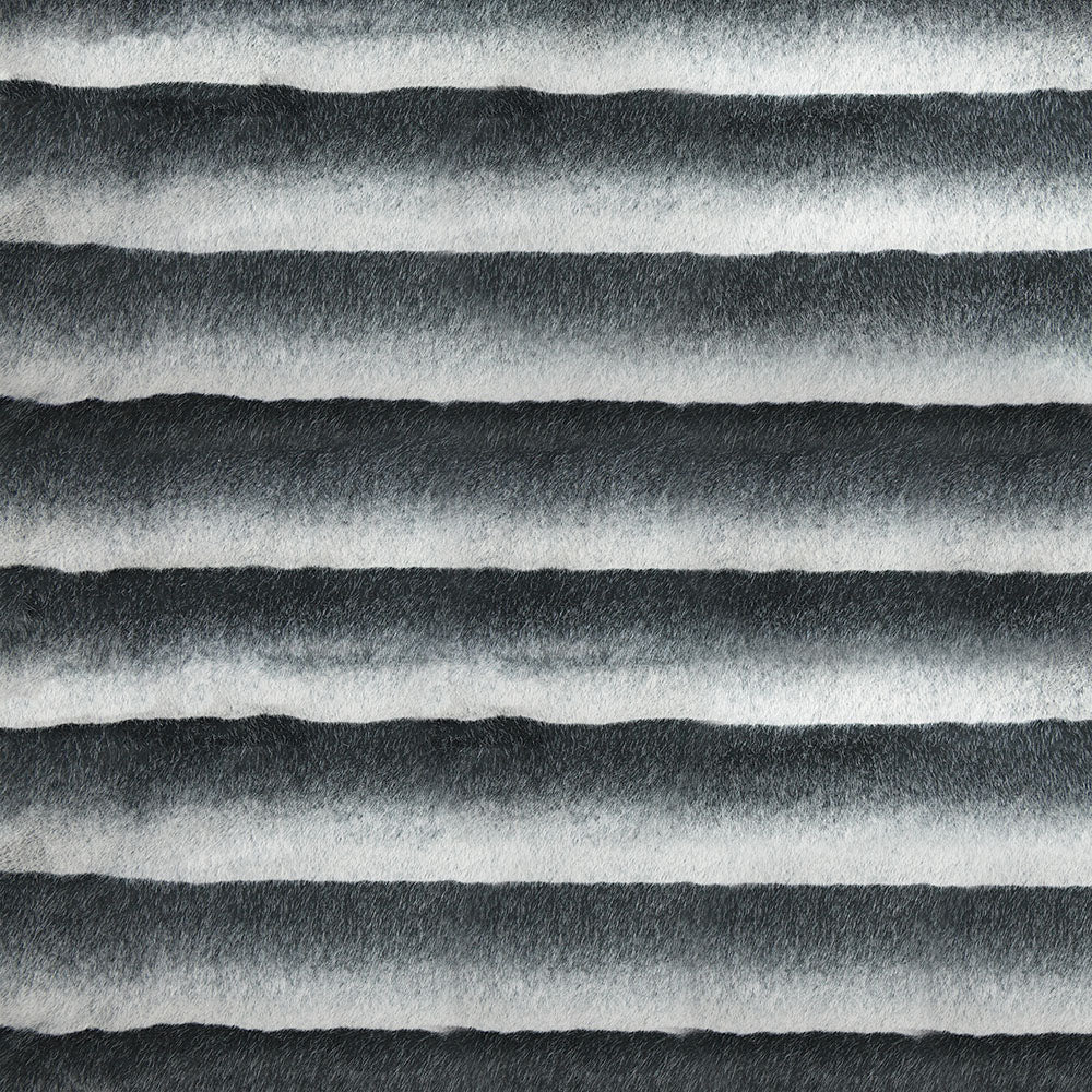 NICHOLASJOHN INC NJ-CHINCHILLA Charcoal Faux Fur   Fabric - NJ25-279