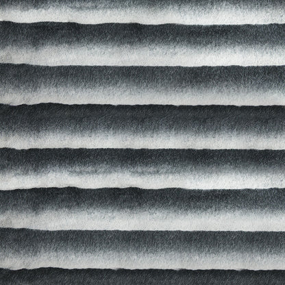 NICHOLASJOHN INC NJ-CHINCHILLA Charcoal Faux Fur   Fabric - NJ25-279