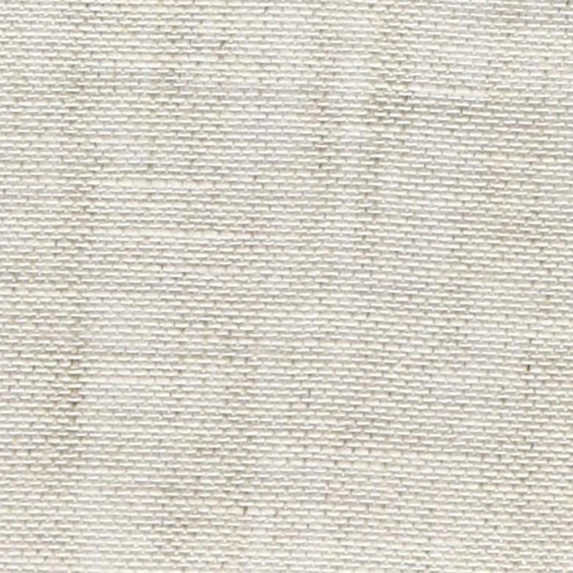 Cream linen-style woven fabric close-up with tight beige fibers and subtle texture.