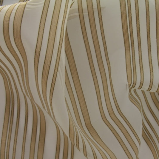 JF Fabrics BELLA 32 Fabric Traditional,Transitional,Contemporary,Stripe Brown  Double Width,Embroidery - 5009432 J5941