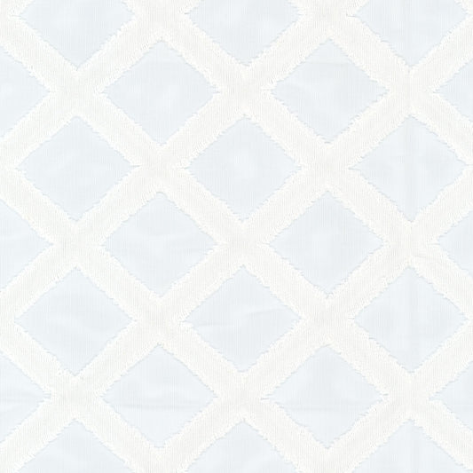STOUT TEXTILES  DRAPERY,SHEER TRADITIONAL, DIAMOND BLEACH,SALT,SNOW,WHITE   - BERK-1