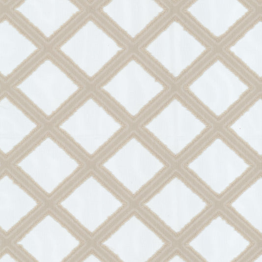 STOUT TEXTILES  DRAPERY,SHEER TRADITIONAL, DIAMOND TAUPE   - BERK-2