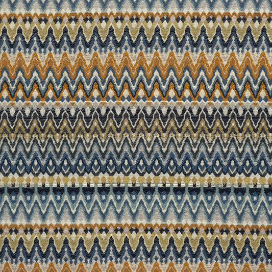 JF Fabrics BERKO 64 Fabric Traditional,Transitional,Contemporary Blue,Creme,Beige,Yellow,Gold  Texture - 5421764 J6521