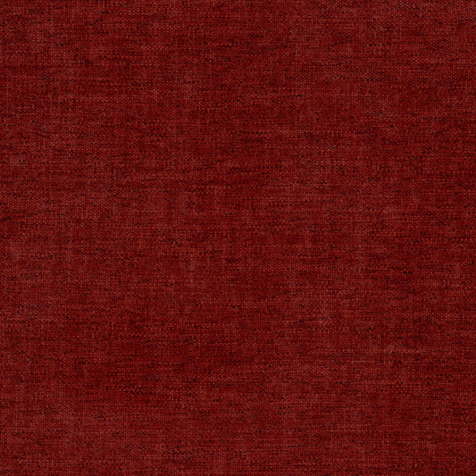 STOUT TEXTILES  UPHOLSTERY,CHENILLE TRADITIONAL, SOLID CHILI   - BETA-4