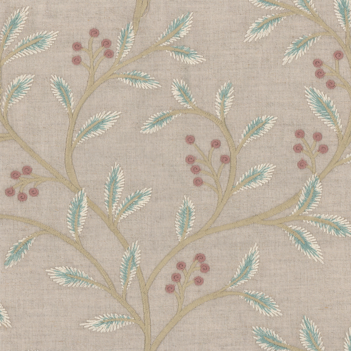STOUT TEXTILES  MULTIPURPOSE,EMBROIDERIES TRADITIONAL, FLORAL ROBINSEGG   - BEVA-2