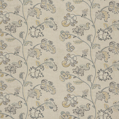 G P & J BAKER EMBROIDERY  BEIGE,BLUE,   - BF10769.3.0