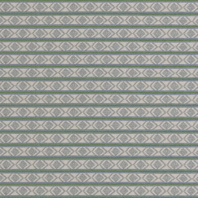 G P & J BAKER WEAVE  BLUE,GREEN,WHITE   - BF11034.7.0