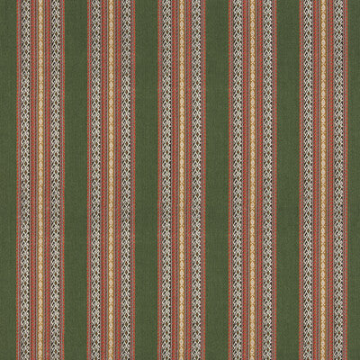 G P & J BAKER WEAVE  GREEN,ORANGE,WHITE   - BF11059.4.0