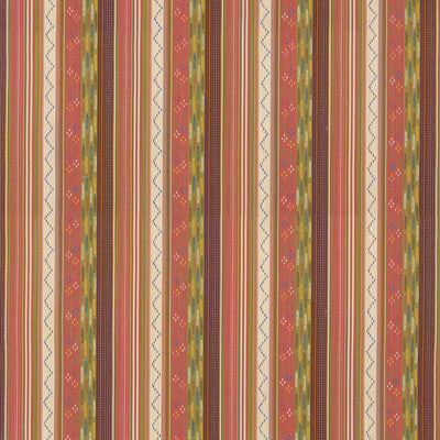 G P & J BAKER WEAVE  ORANGE,GREEN,RED   - BF11060.3.0