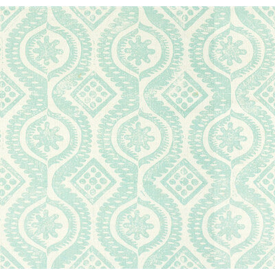 LEE JOFA PRINT MEDALLION / SUZANI / PERSIAN WHITE,LIGHT BLUE,LIGHT GREEN   - BFC-3518.13.0