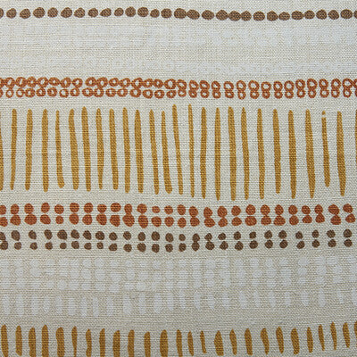 LEE JOFA LINEN GLOBAL ORANGE,BROWN,YELLOW   - BFC-3634.124.0