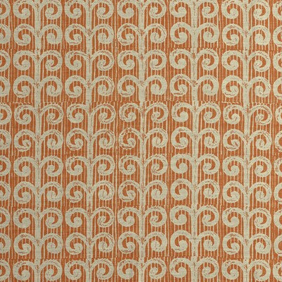 LEE JOFA PRINT LATTICE/SCROLLWORK ORANGE,ORANGE,   - BFC-3673.12.0