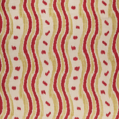 LEE JOFA PRINT STRIPES RED,GREEN,   - BFC-3687.319.0