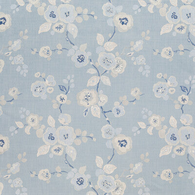 LEE JOFA LINEN BOTANICAL & FLORAL LIGHT BLUE,IVORY,BLUE   - BFC-3705.15.0